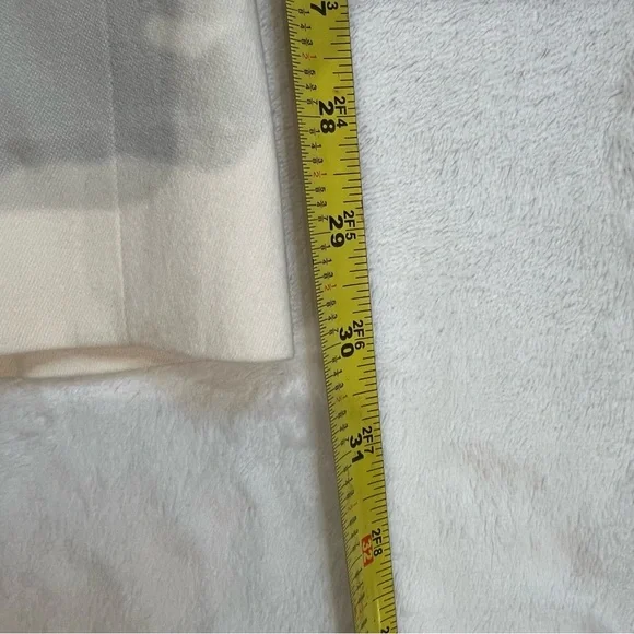 Ralph Lauren purple label silk lined wool ivory pants 10 - Picture 8 of 11